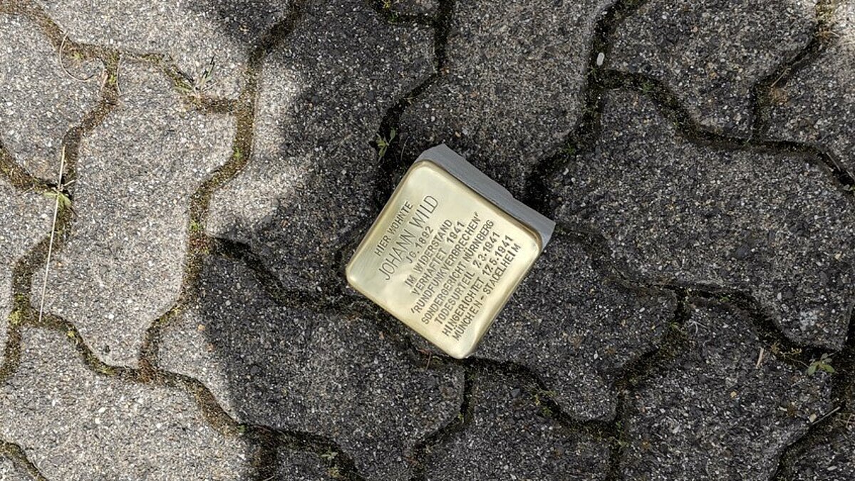 Stolpersteinaktion in Brandoberndorf