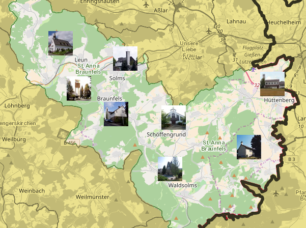 Karte pfarrei kirchen web